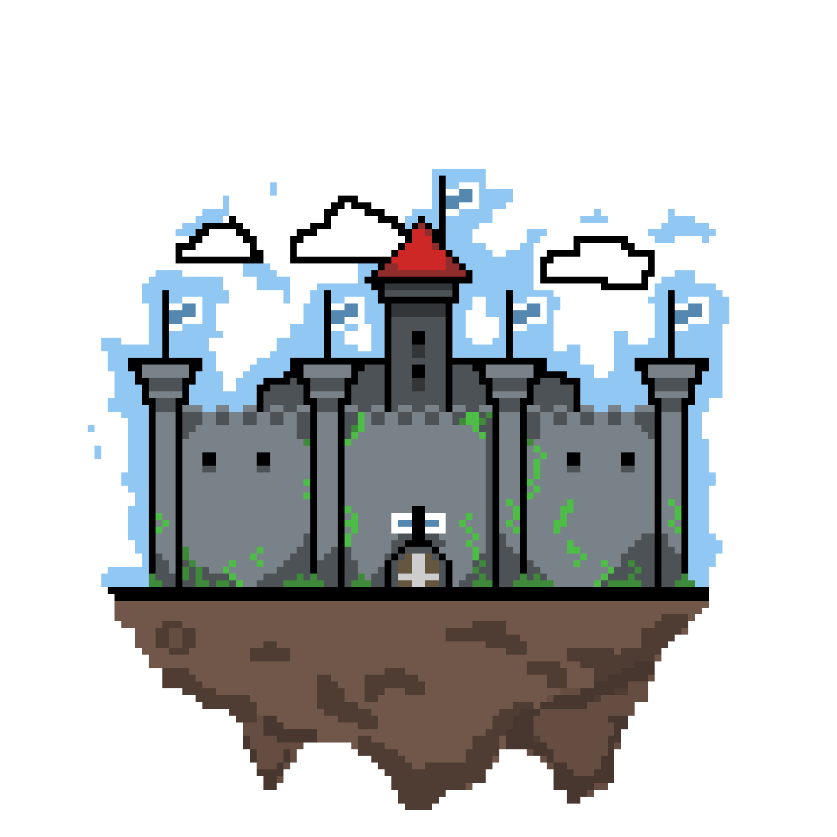 Спрайт замка 2д