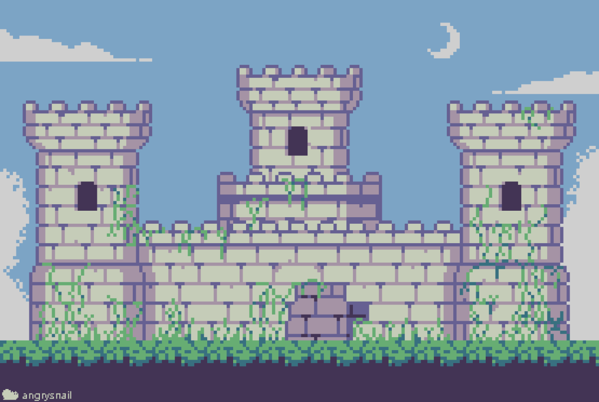 Pixel Art Castle