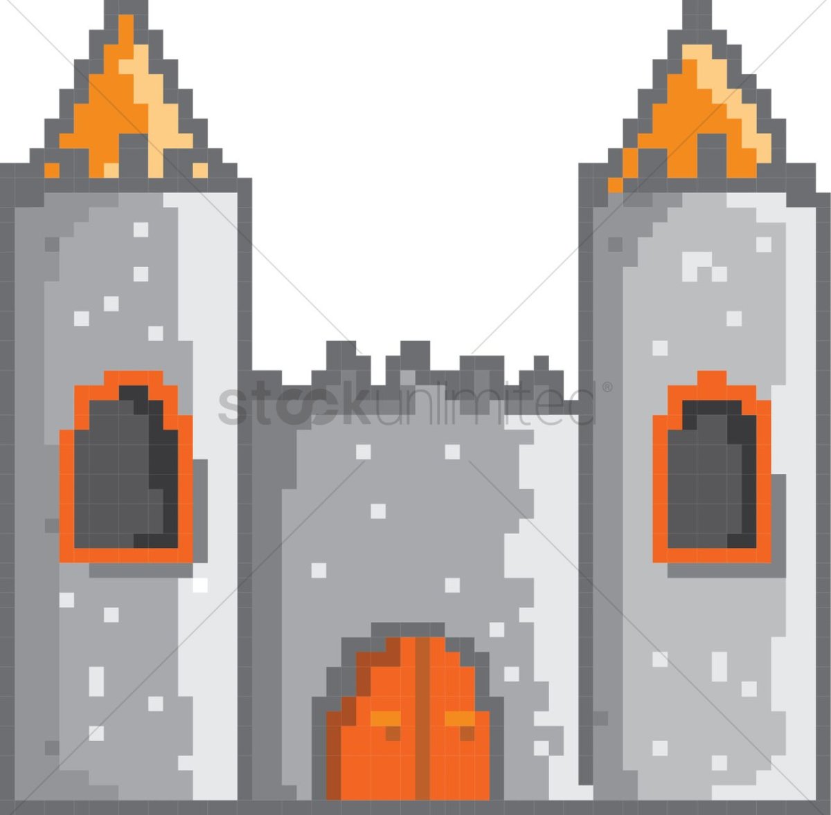 Остров пиксель арт