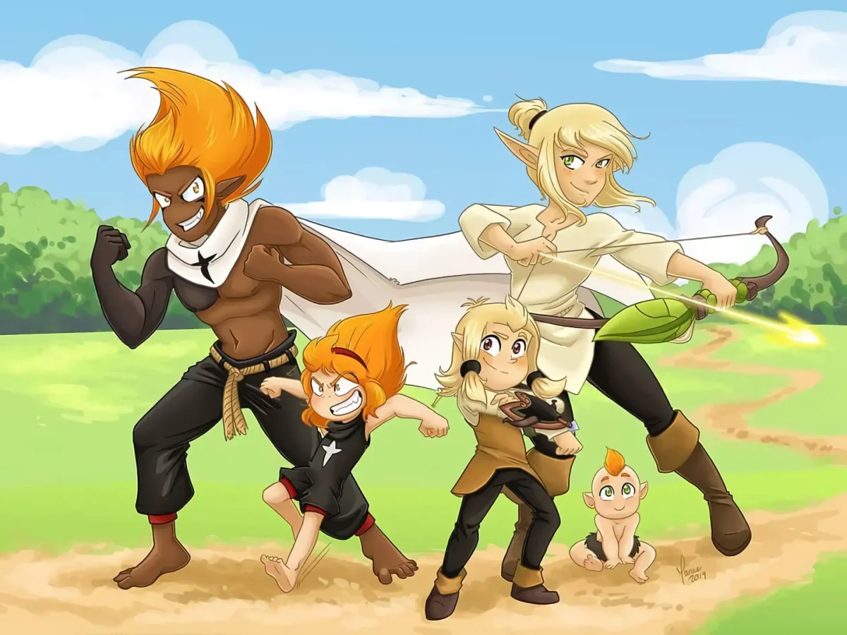 Вакфу Евангелин дети