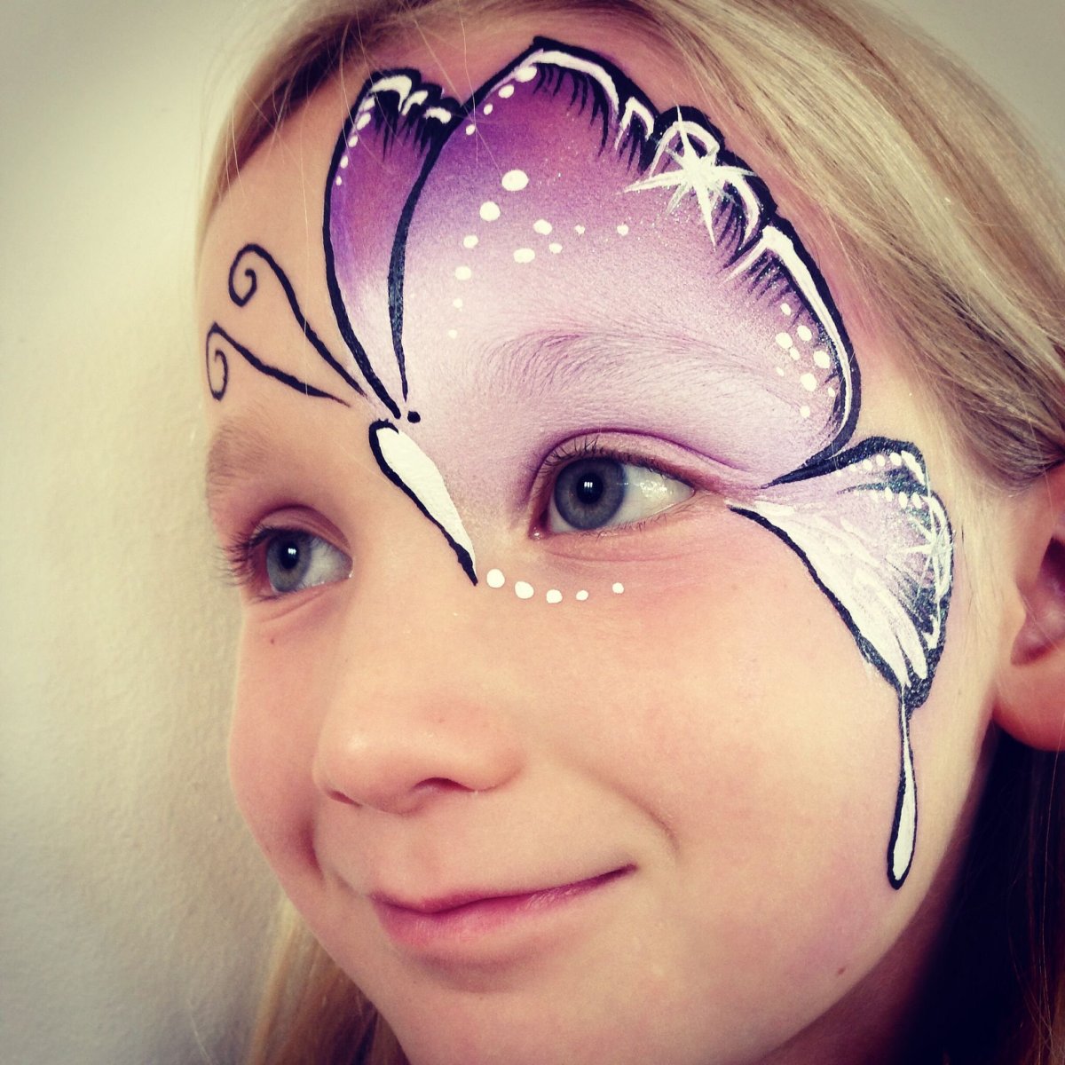 Аквагрим бабочка