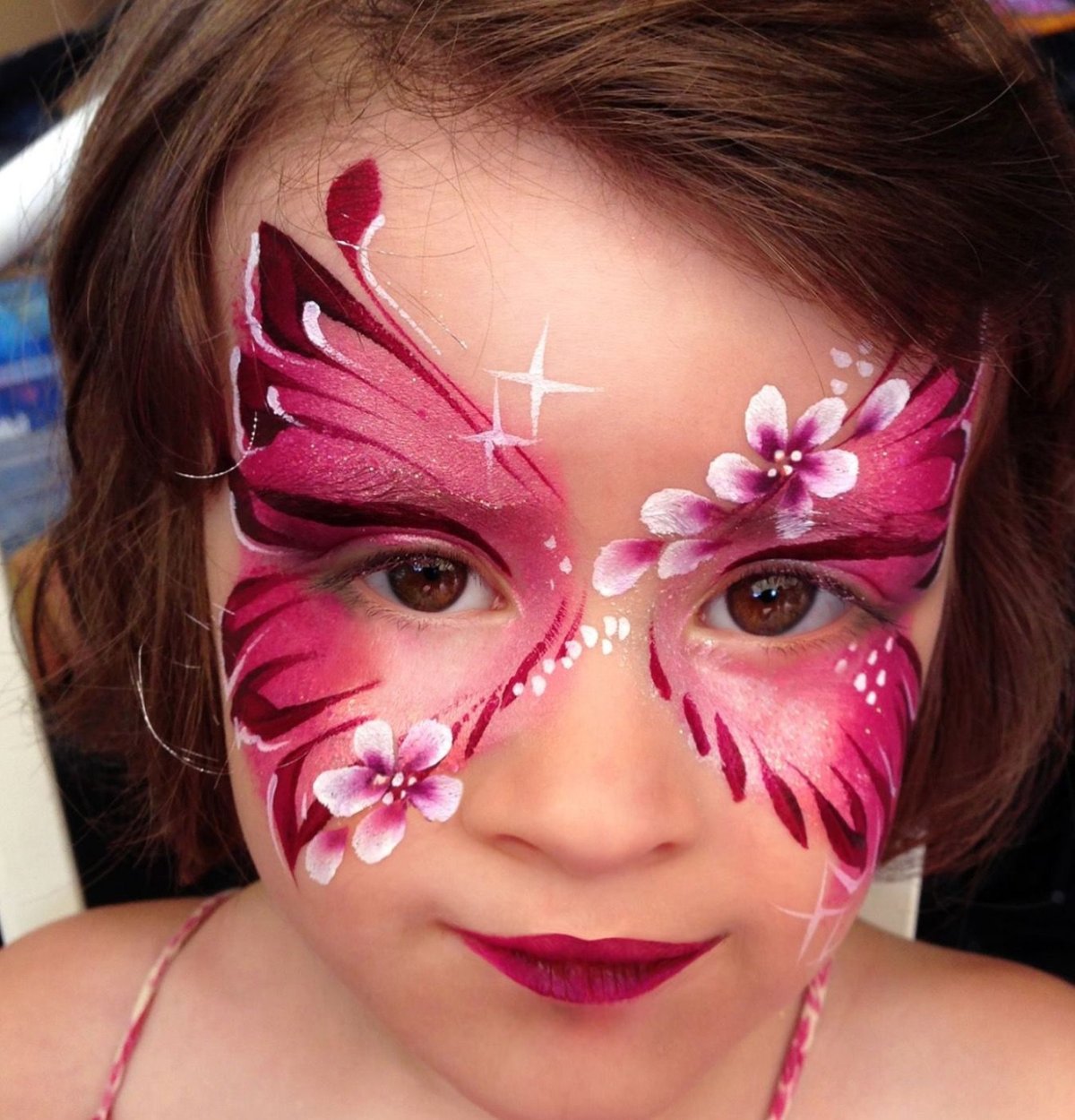 Аквагрим розовый