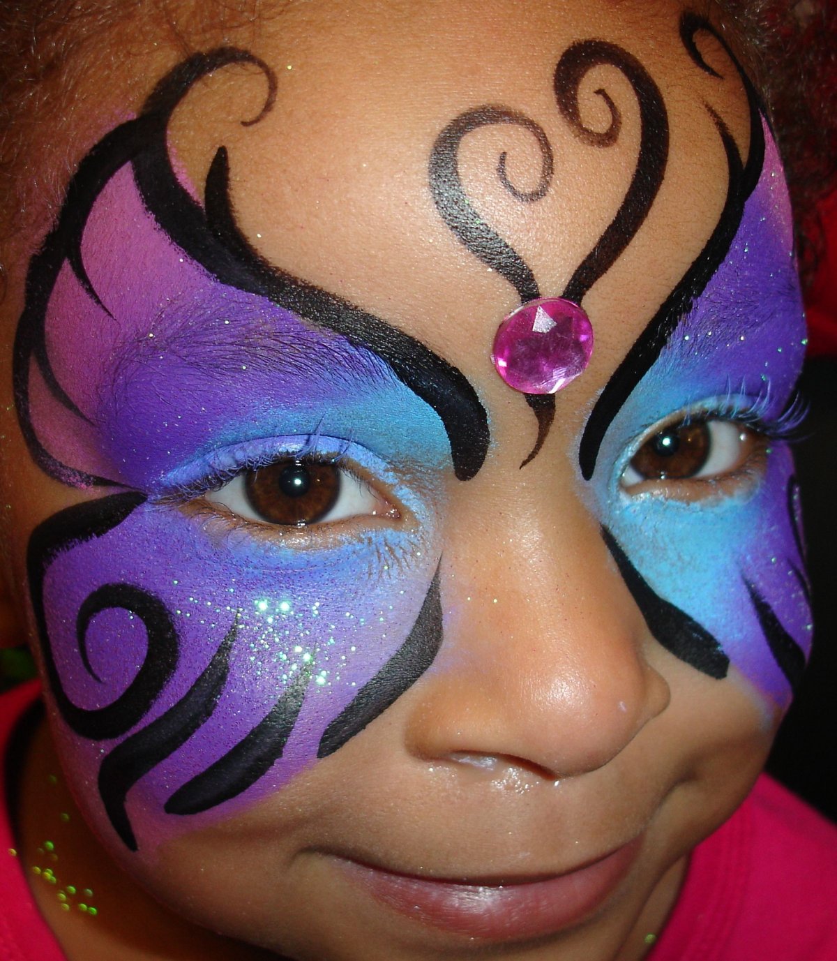 Аквагрим бабочка