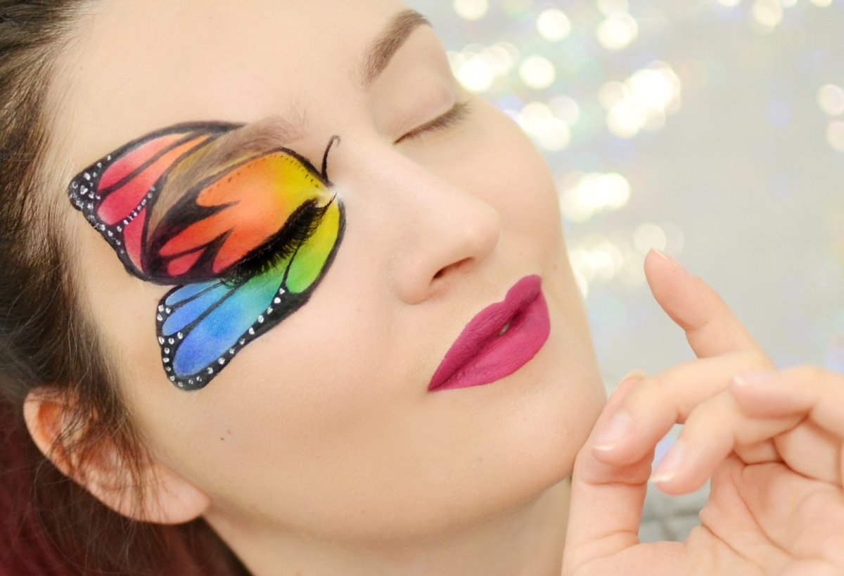 Детский арт макияж