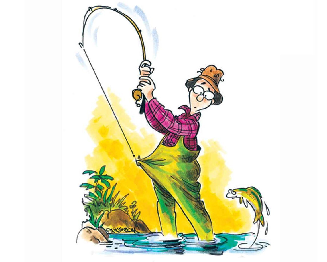 Рыбак смешные картинки