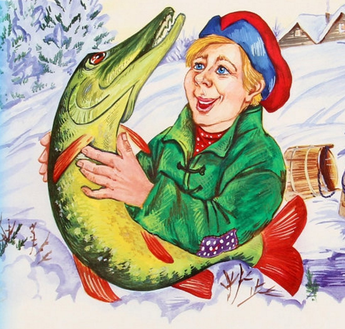 По щучьему веленью щука