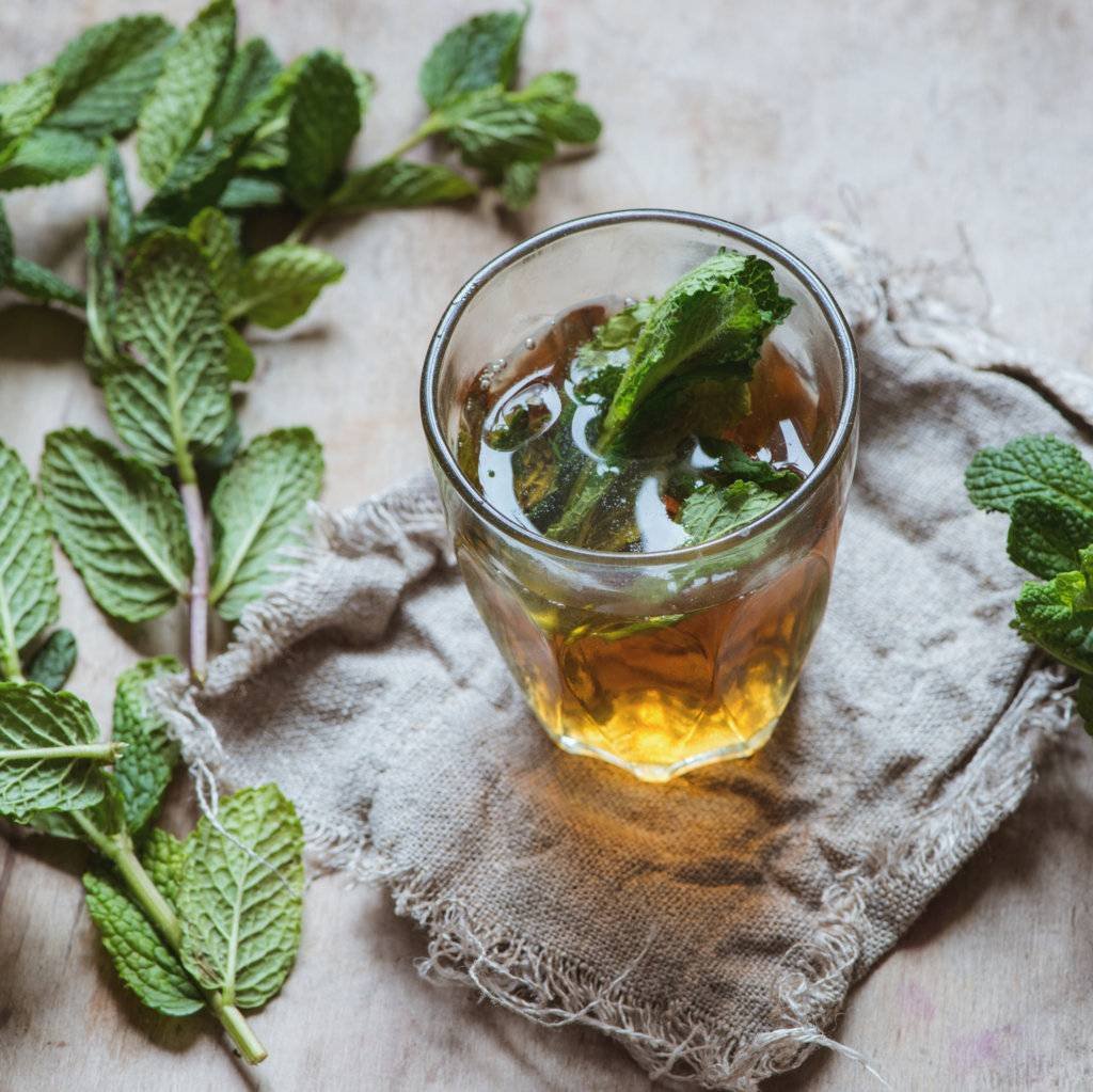 Чай с перечной мятой