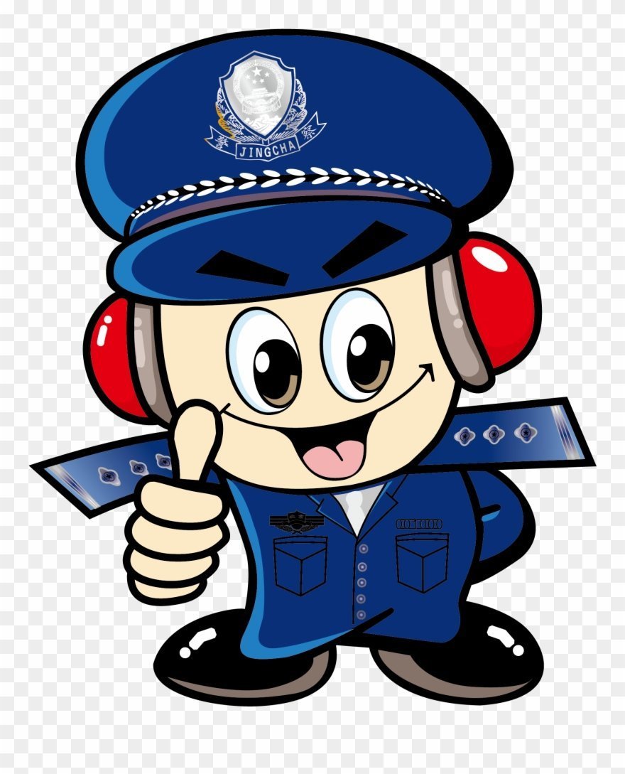 Полиция мультяшная