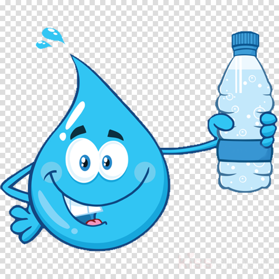 Бутыль воды мультяшный