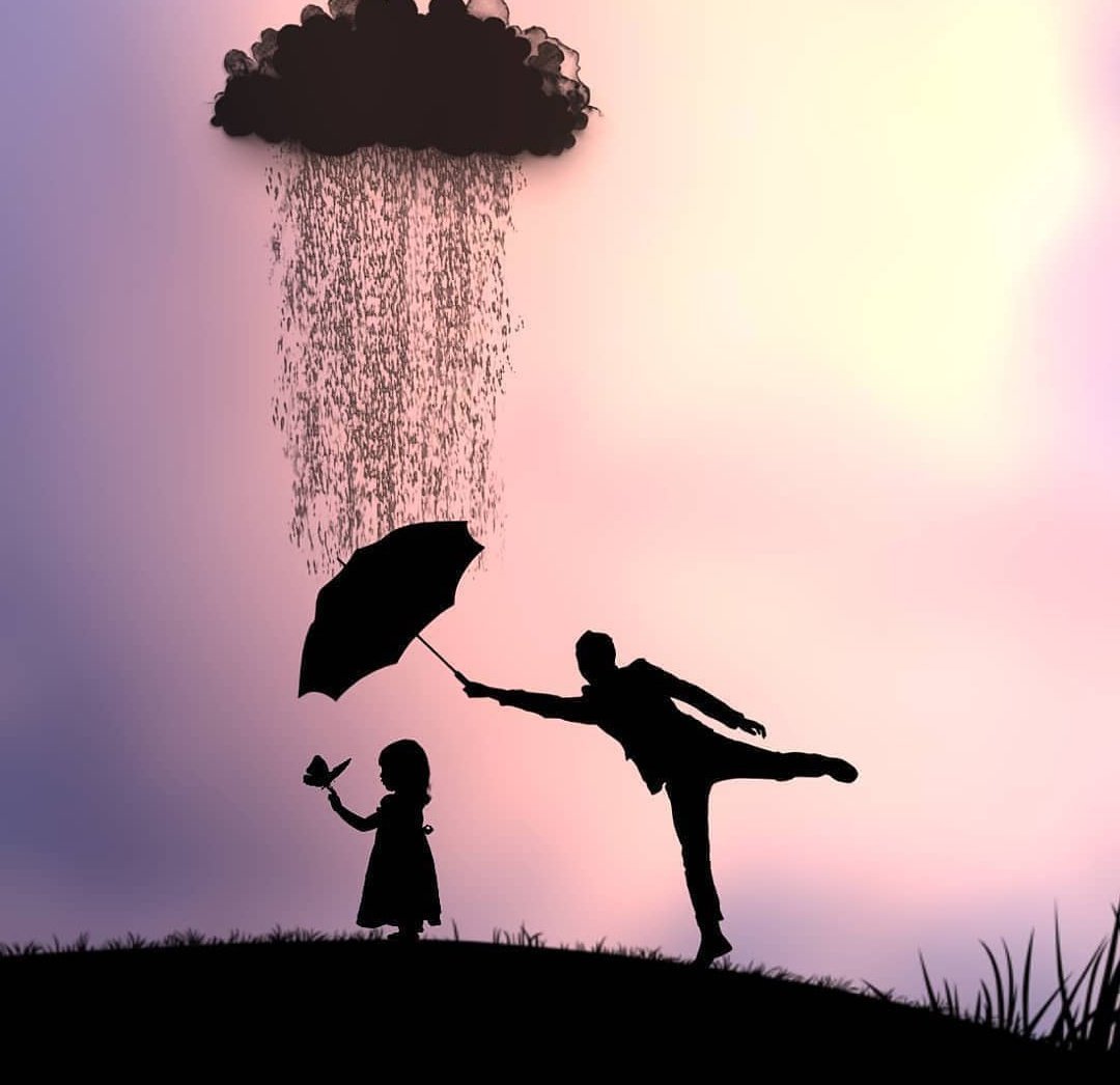 Тень папы и Дочки