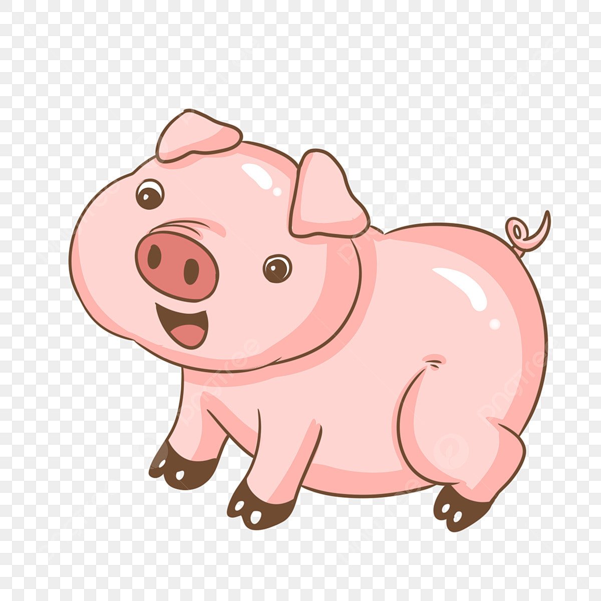 Стикер Свинка Чуня