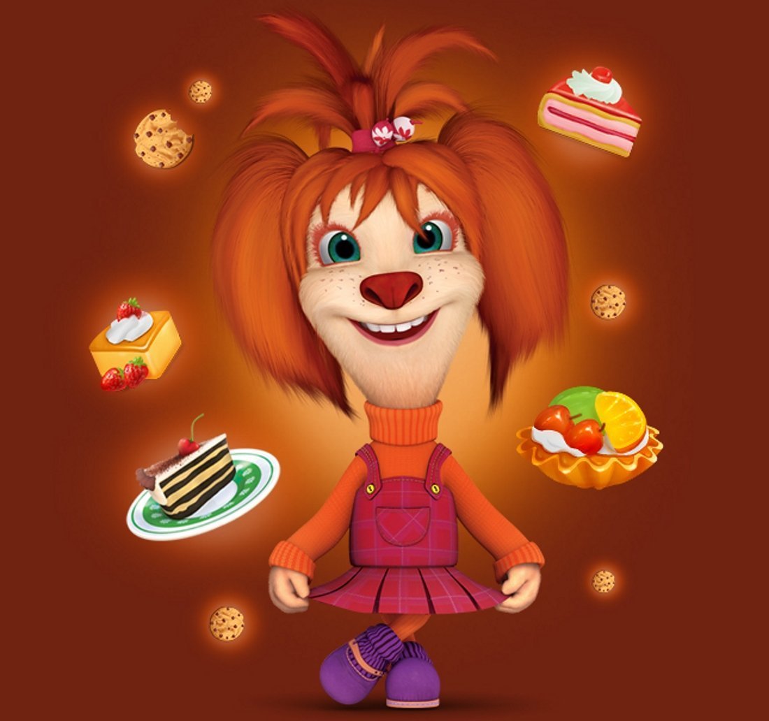 Герои мультика Барбоскины Лиза