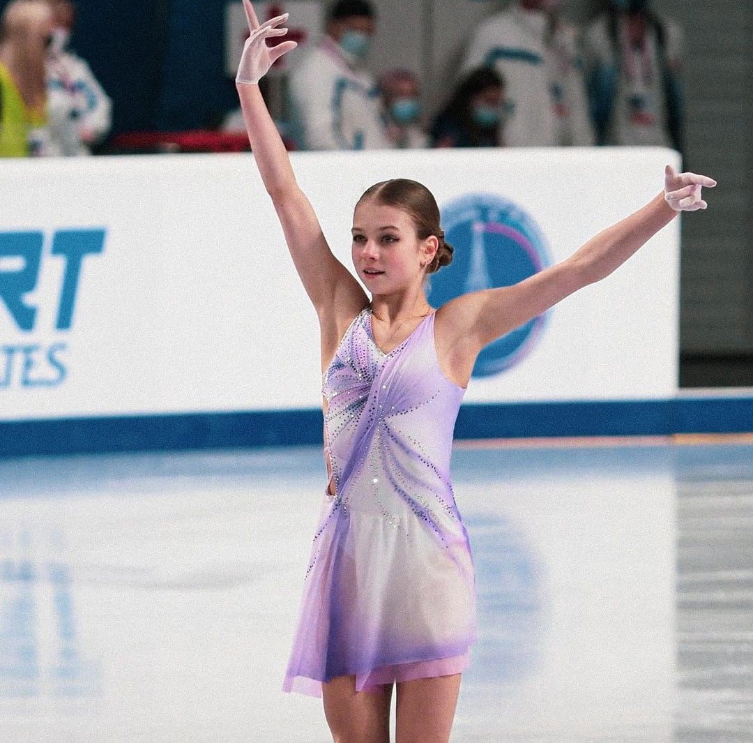 Саша Трусова фигуристка