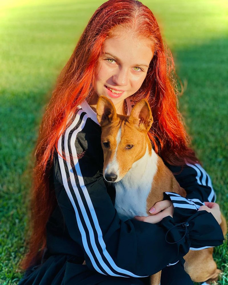 Тина собака Александры Трусовой