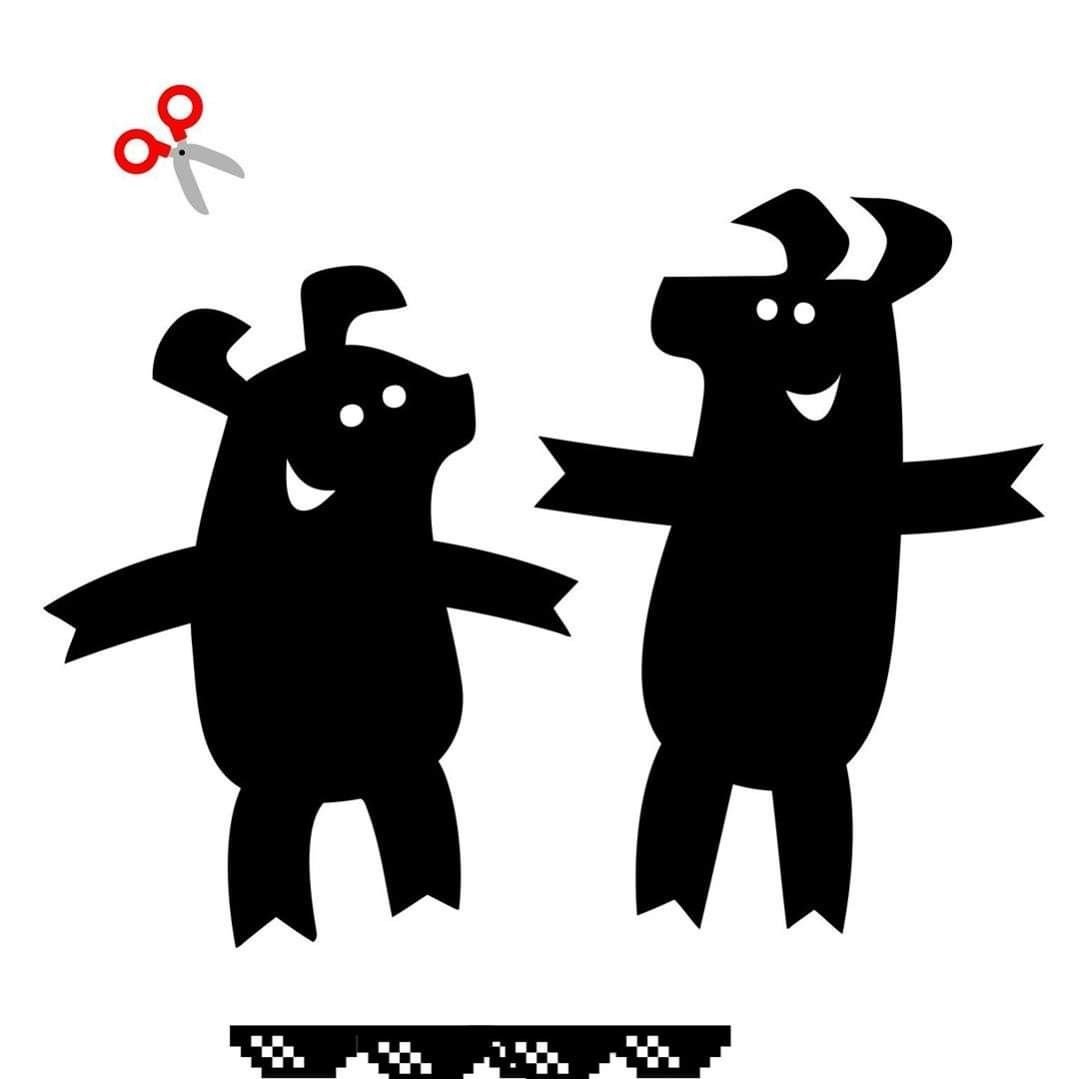 Теневой театр три поросенка