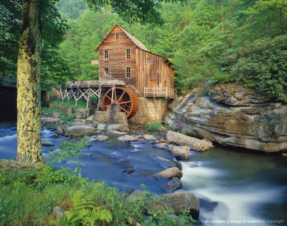 Водяная мельница картинки