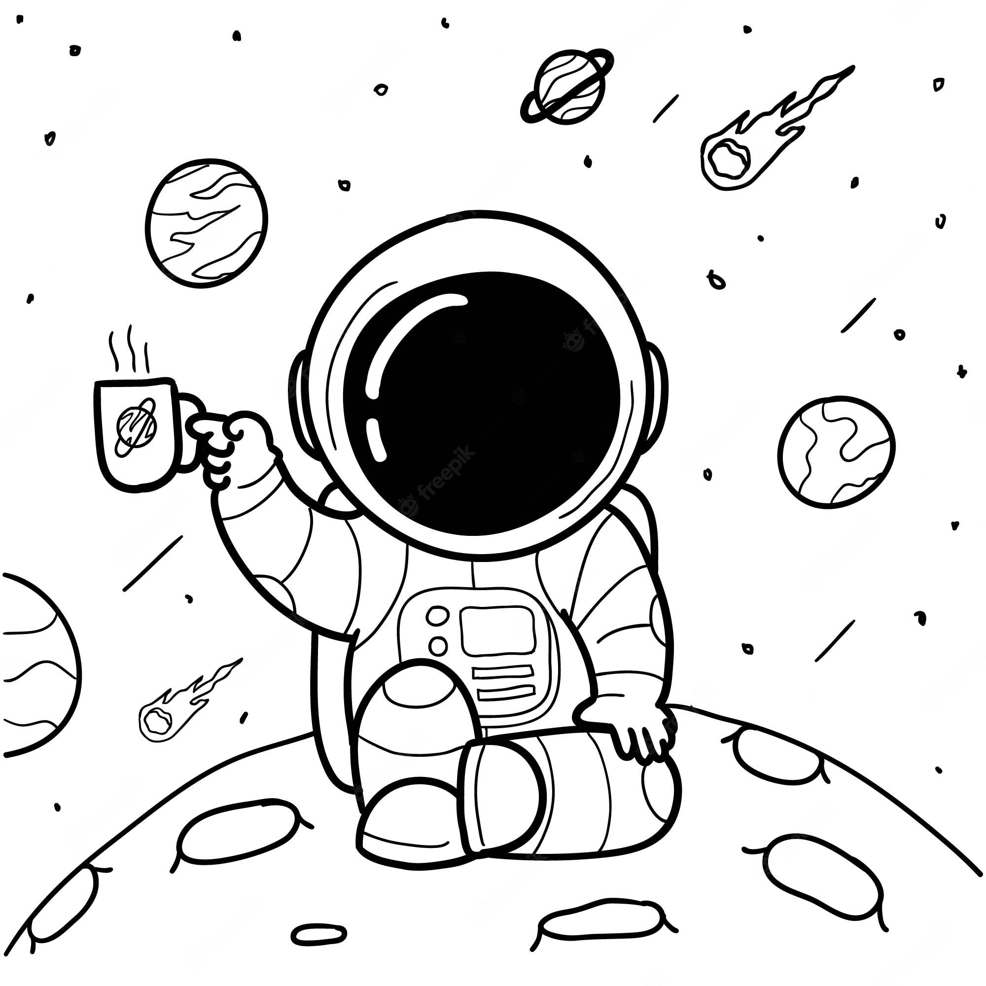 Легкий рисунок космонавта. Космонавт черно белый рисунок. Космонавт рисунок. Рисунки на тему космос с космонавтами. Космонавт для распечатывания.
