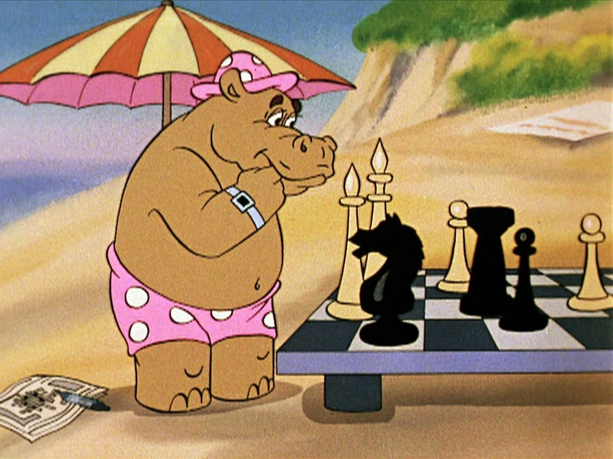 Шахматы мультфильм ну погоди