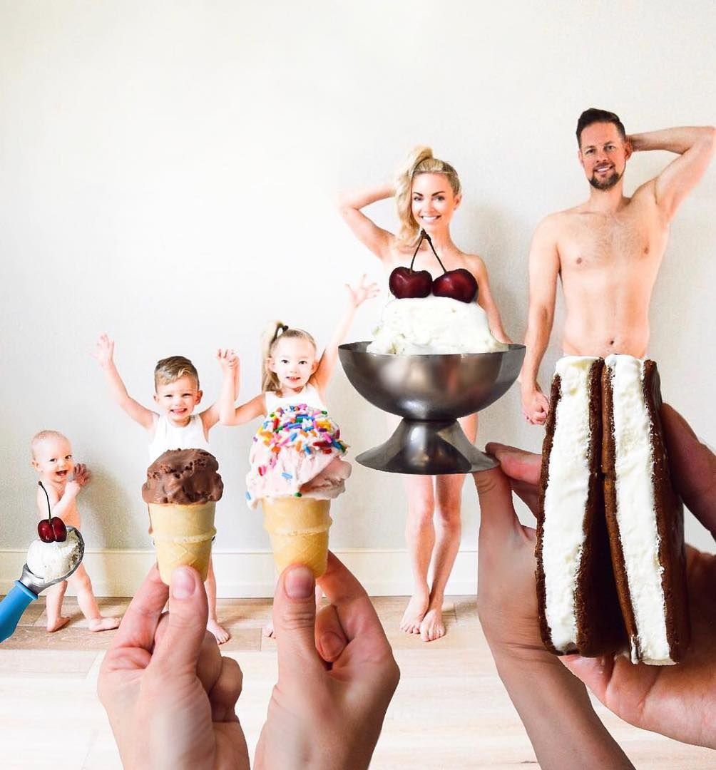 Необычные семейные фотосессии