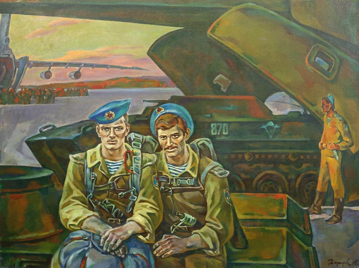Защитник отечества вдв. Летчики Заполярье Соцреализм картина. Советское искусство.
