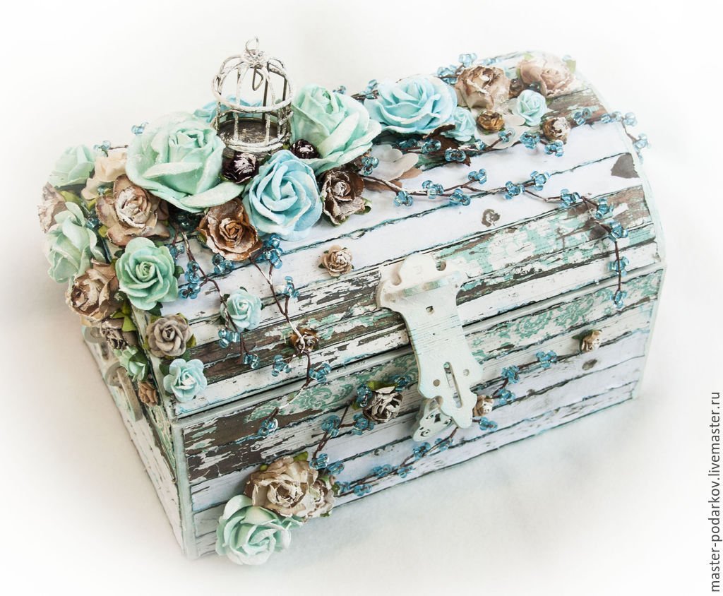 Коробочки для украшений Скрапбукинг