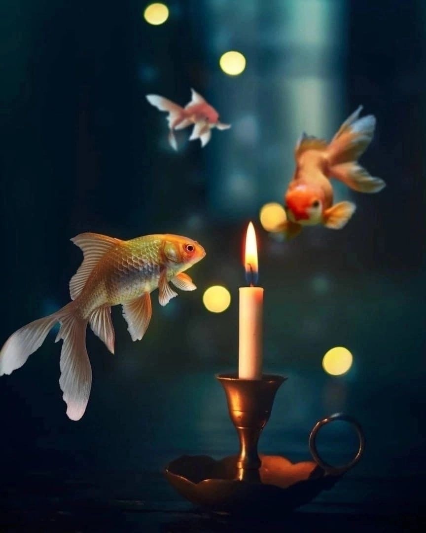 Спокойной ночи рыбка