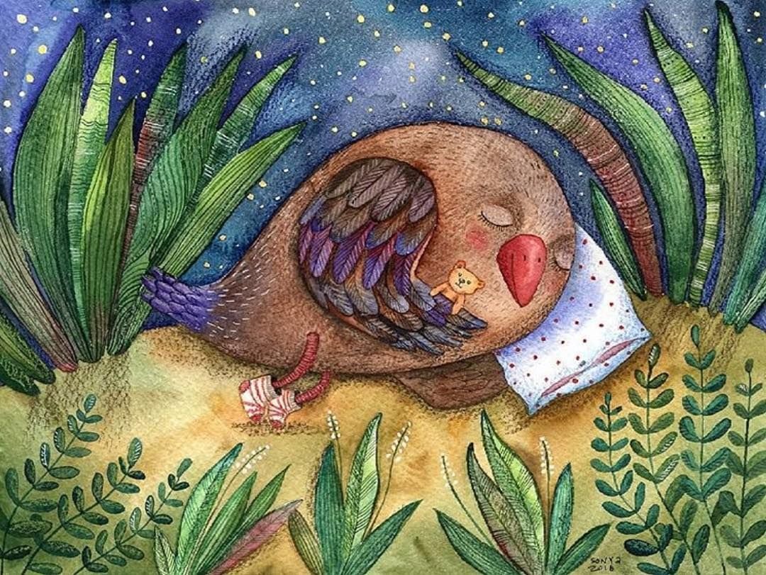 Спящие птицы