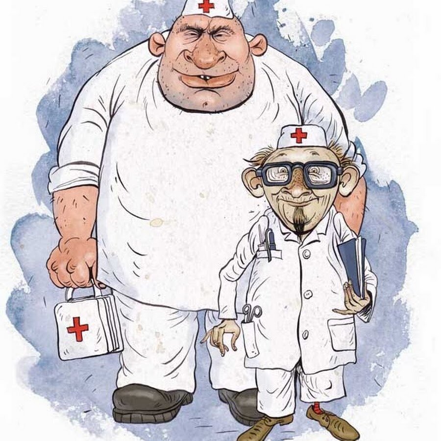 Медики карикатуры