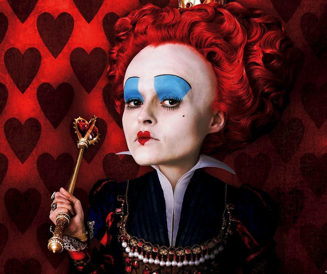 Красная Королева Алиса в стране чудес актриса