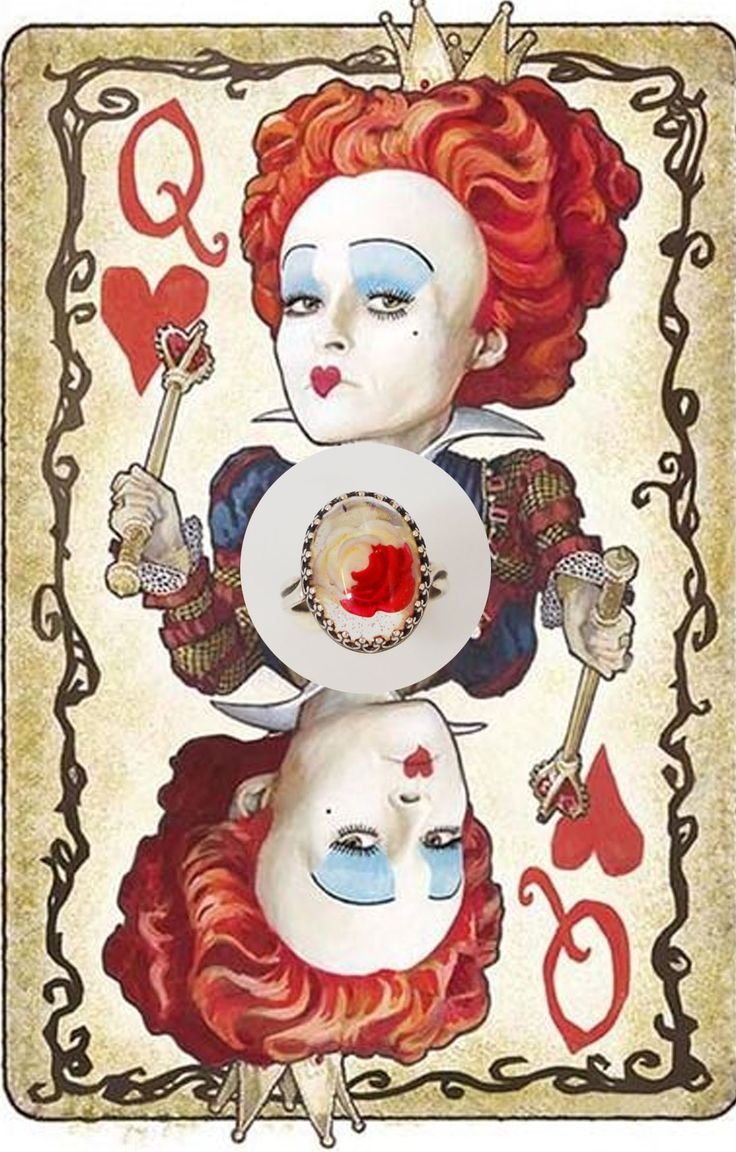 Карты красной королевы Алиса в стране чудес