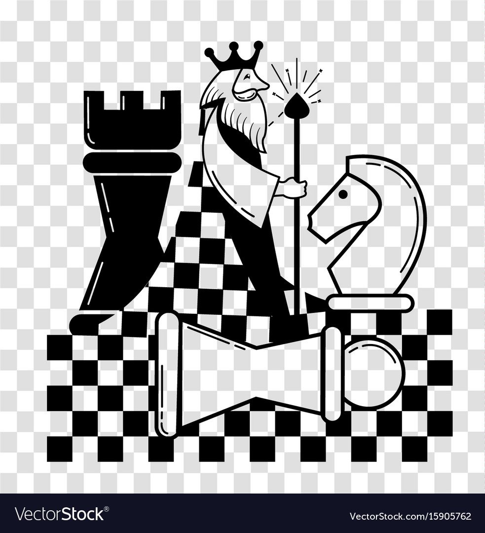 Рисунки на шахматную тематику