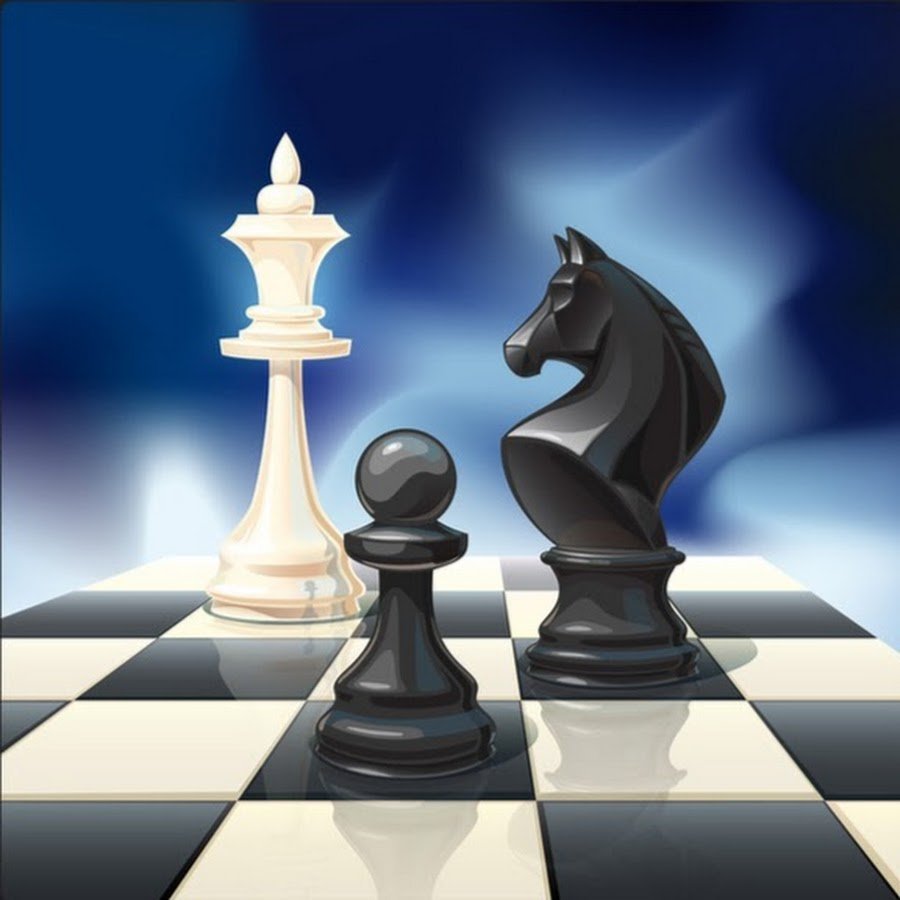 Веселые шахматные фигуры