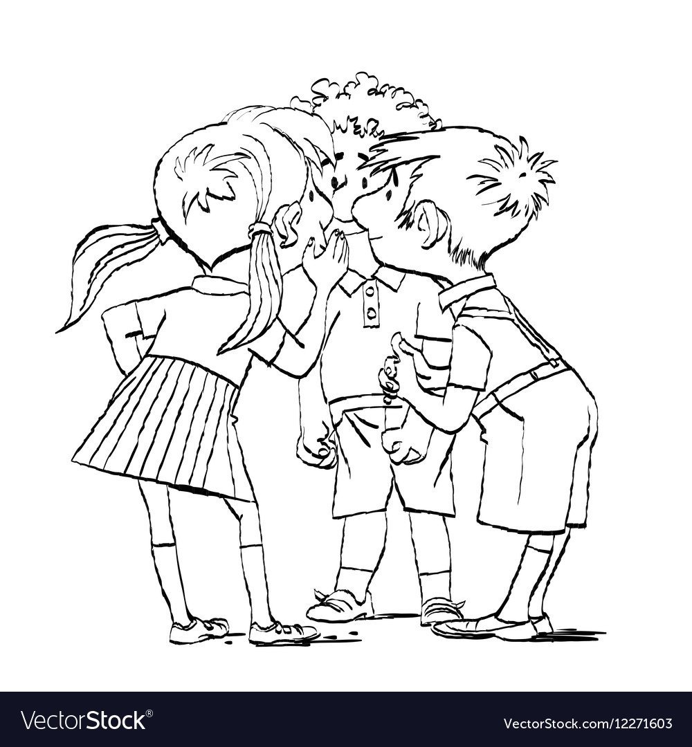 Мультяшные школьники