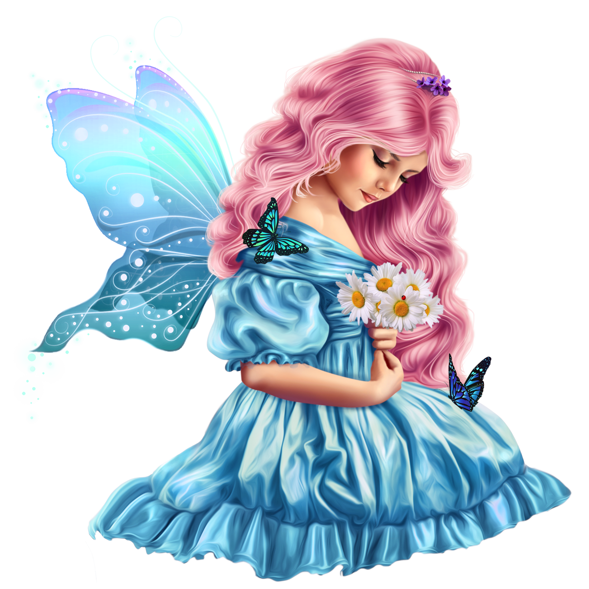 Фея цветная