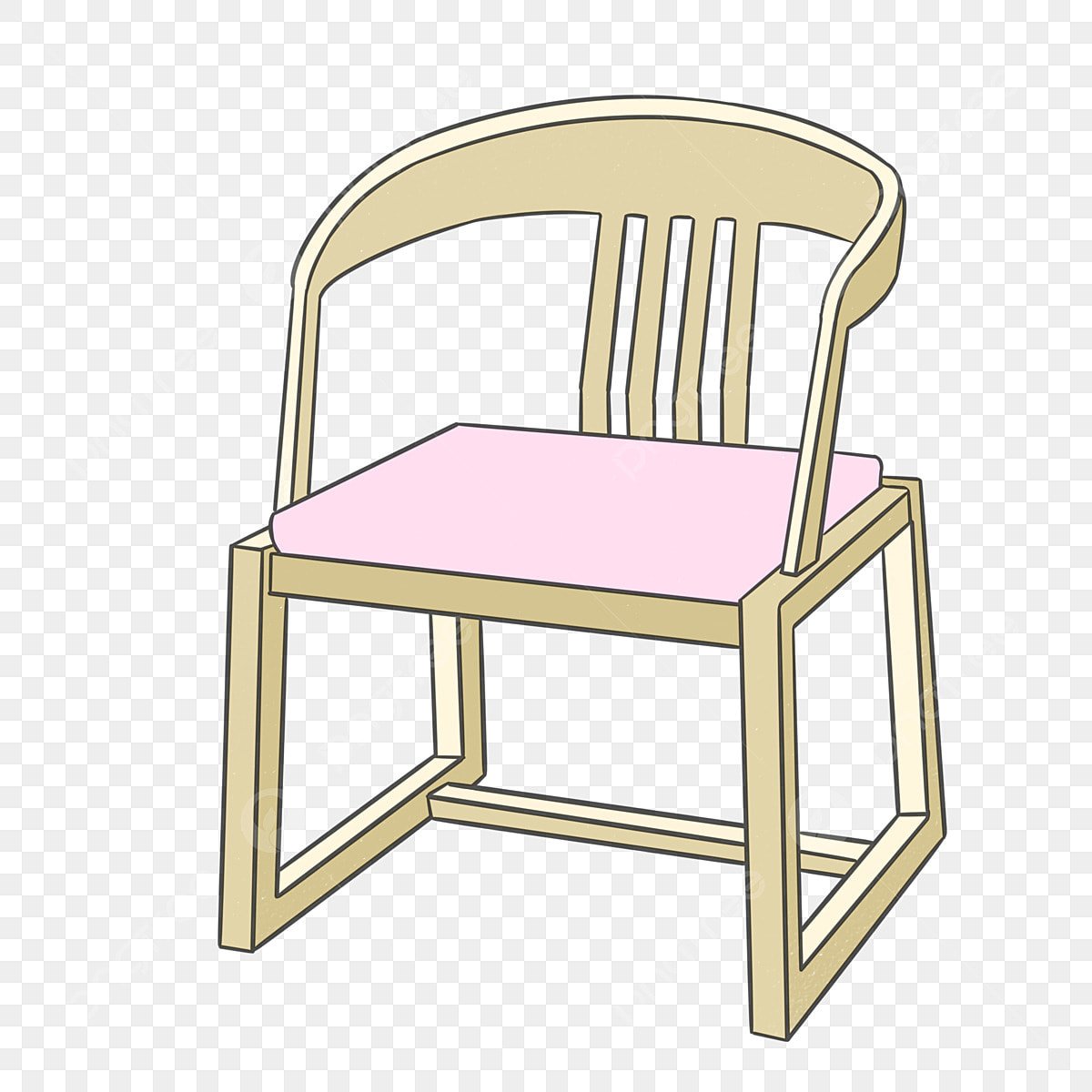 Стульчик деревянный ПСД