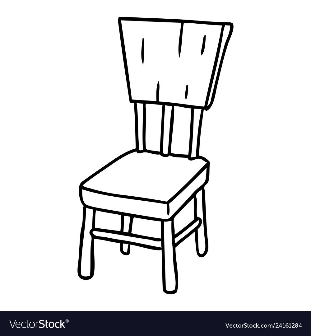 Раскраска для детей cartoon Chair