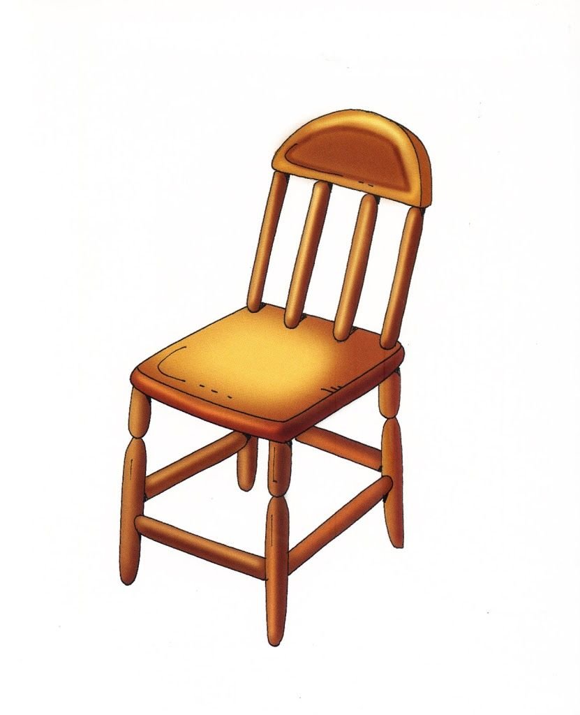 Стул карточки для детей