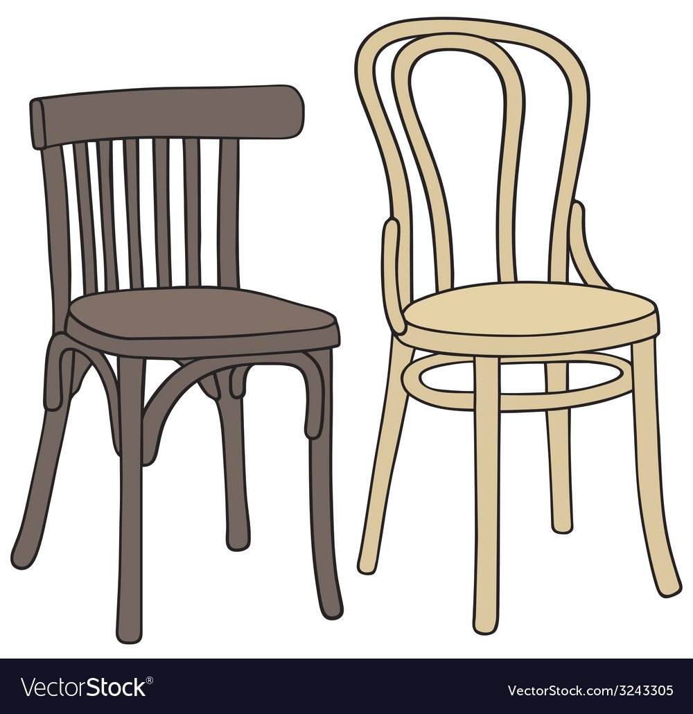 Ножка стула вектор