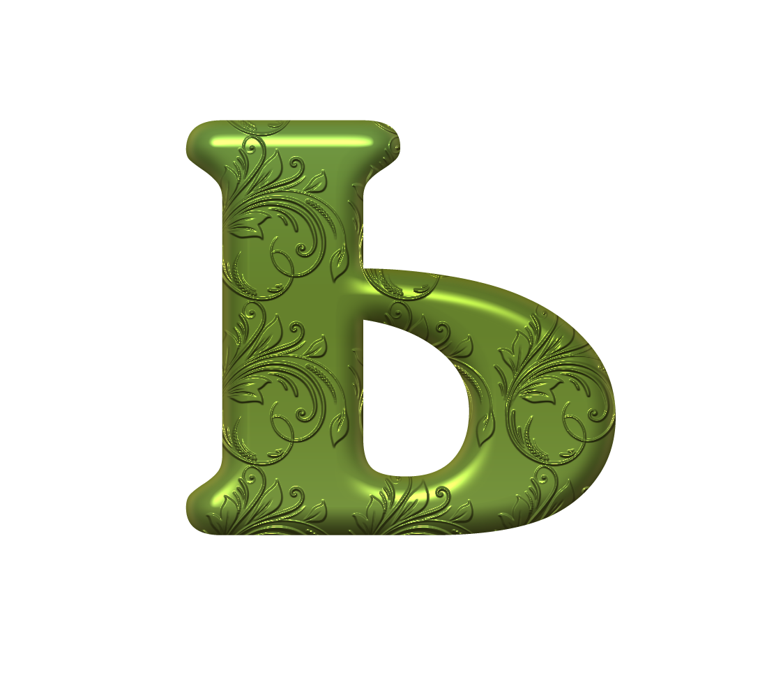 Буква ь красивая