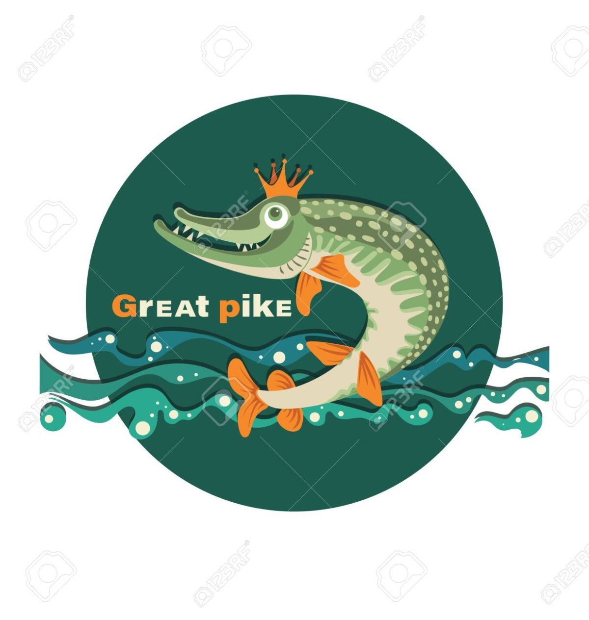 Щука эмблема