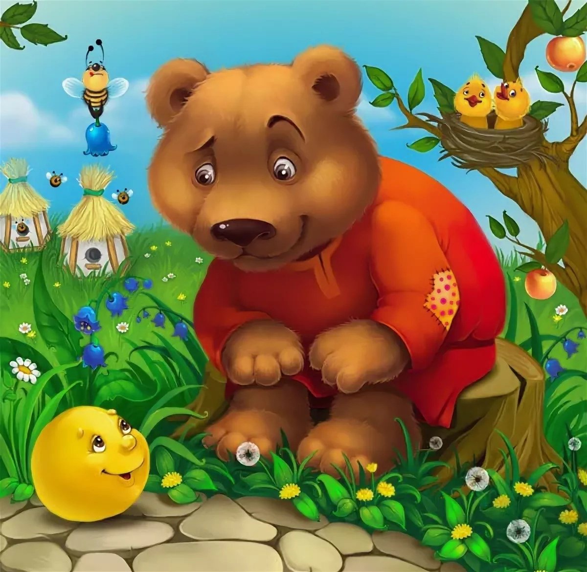 Медведь и Колобок