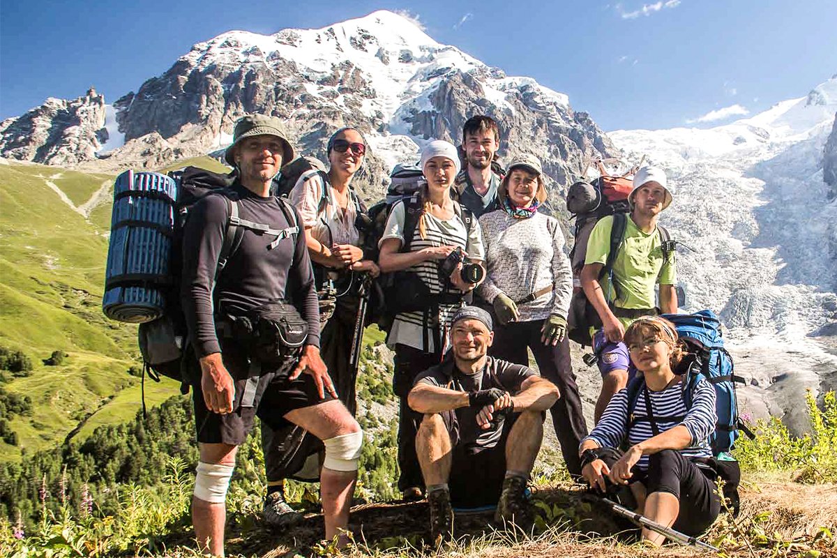 Горы Грузия треккинг