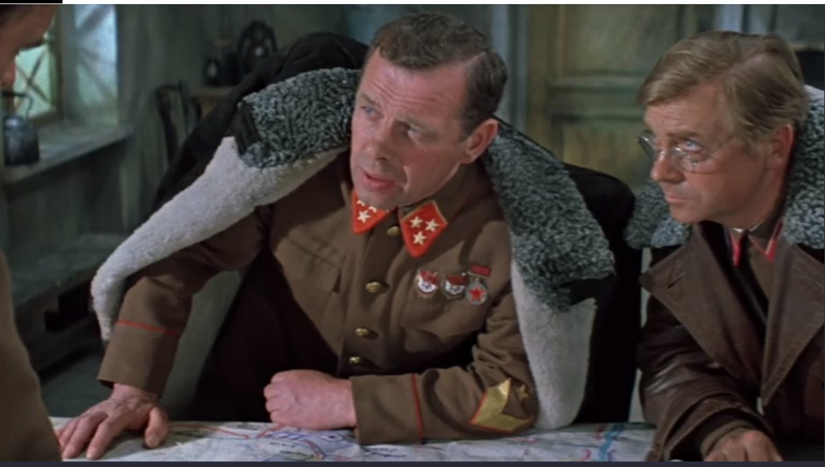 Горячий снег фильм 1972