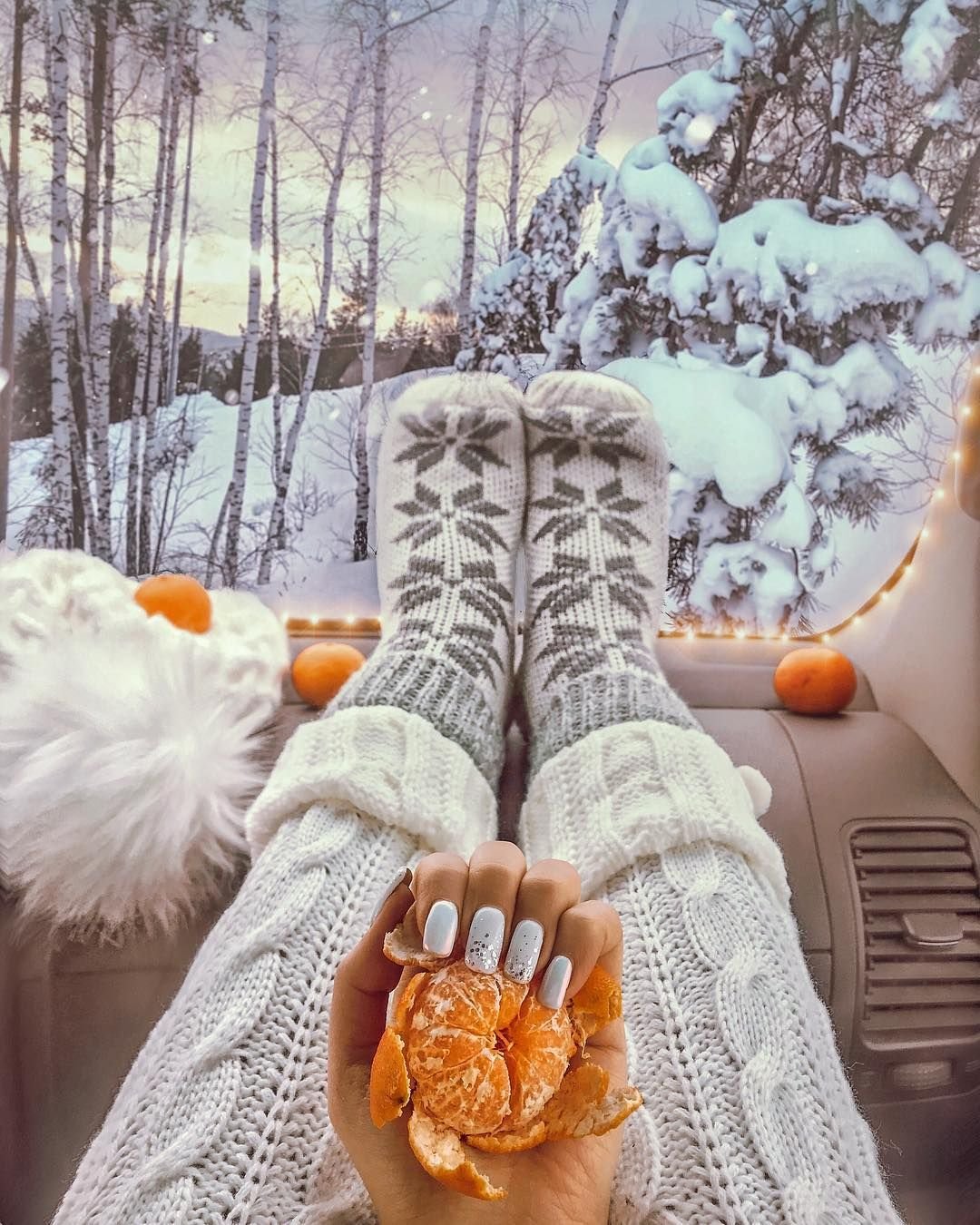 Зимние картинки на аву