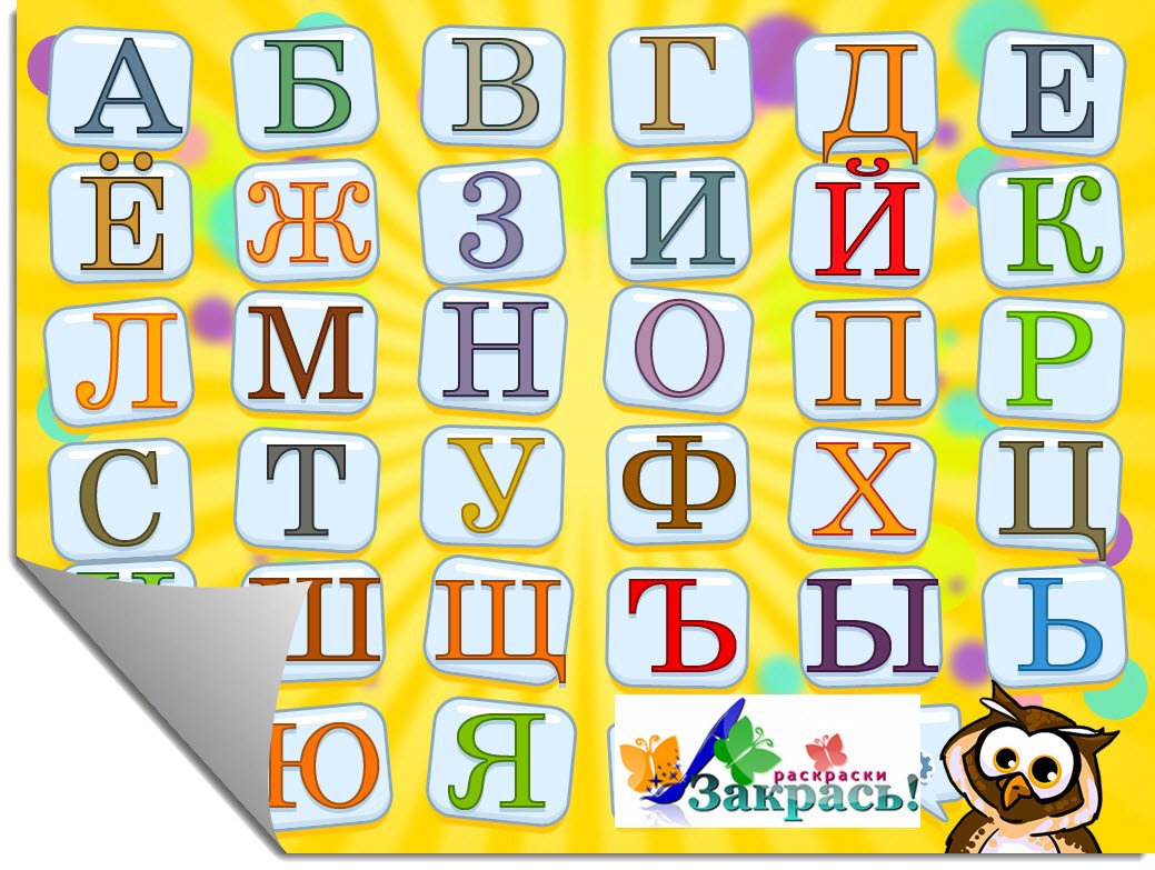 Русский алфавит для дет