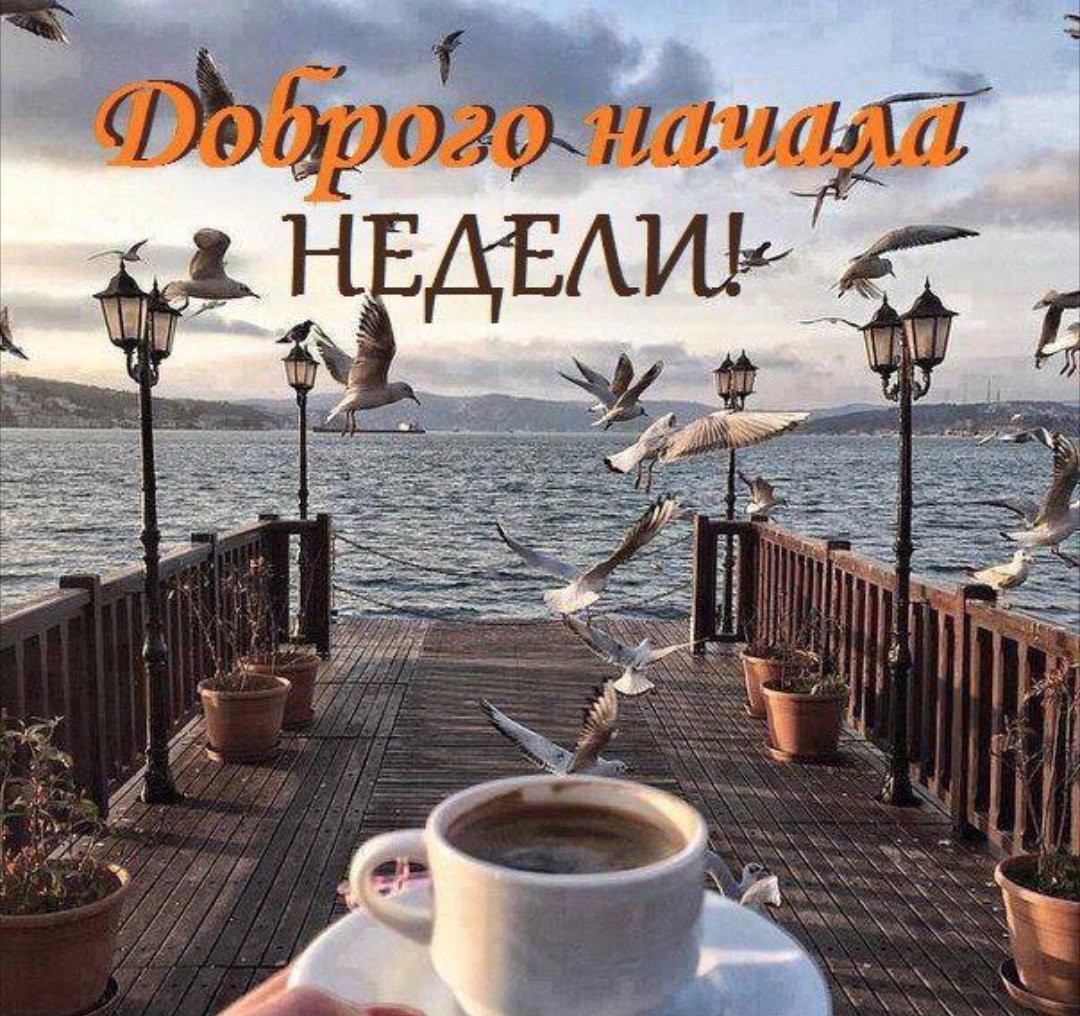 Доброе утро кофе понедельник