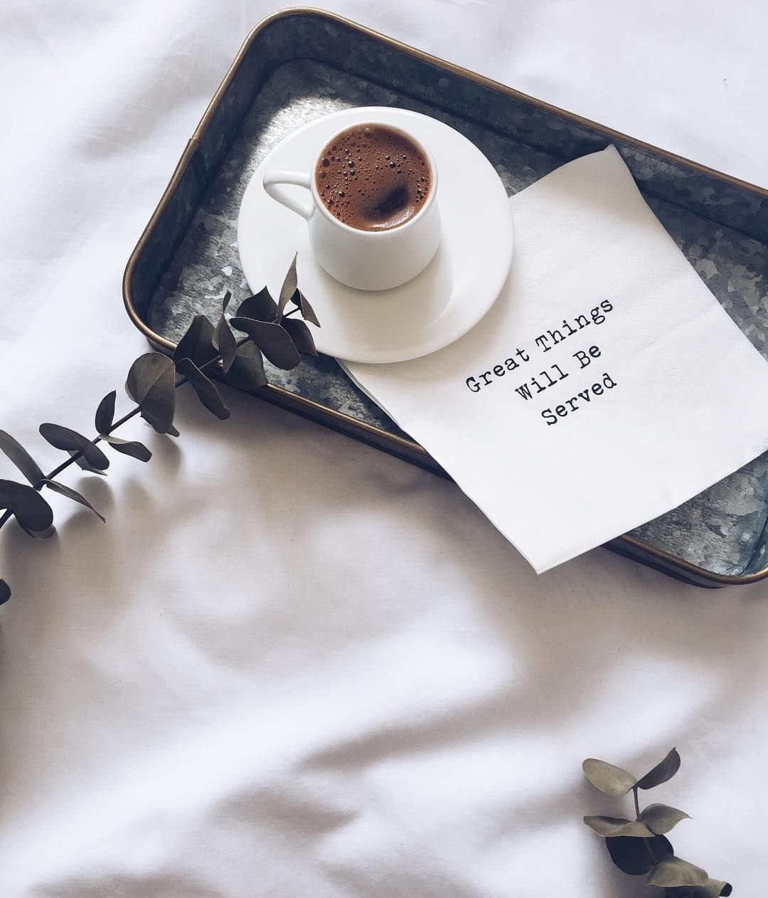 Утро кофе понедельник