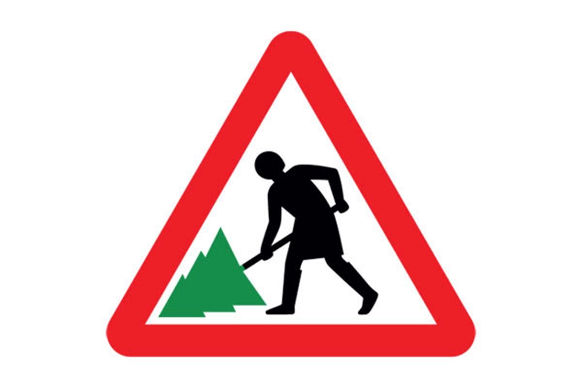 Дорожный знак 1.25