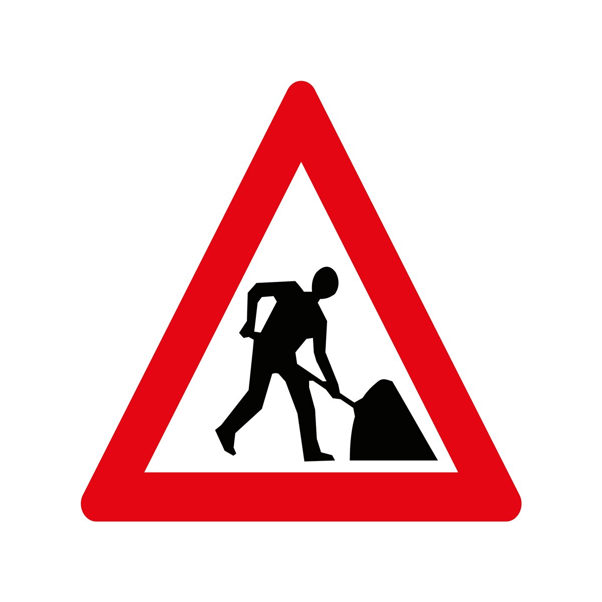 Знак дорожные работы картинка для детей