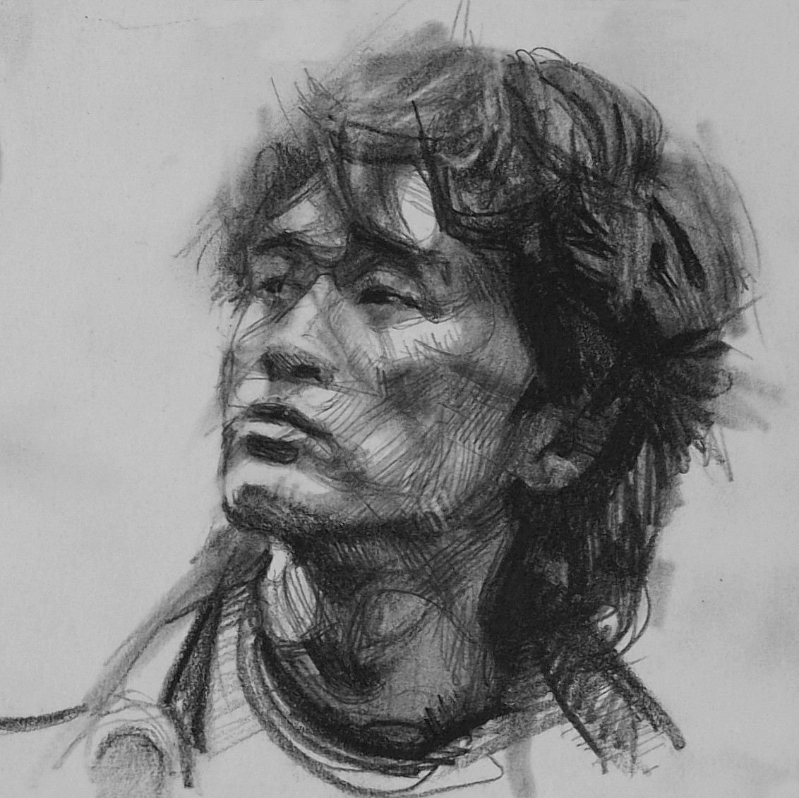 Виктор Цой портрет